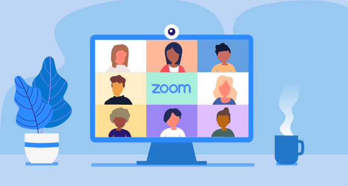 Как поставить в zoom фото на аватарку во время конференции